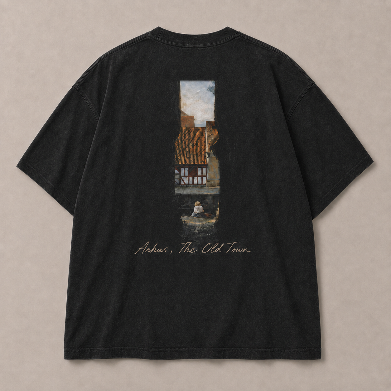 Arhus, The Old Town — Tee, flat